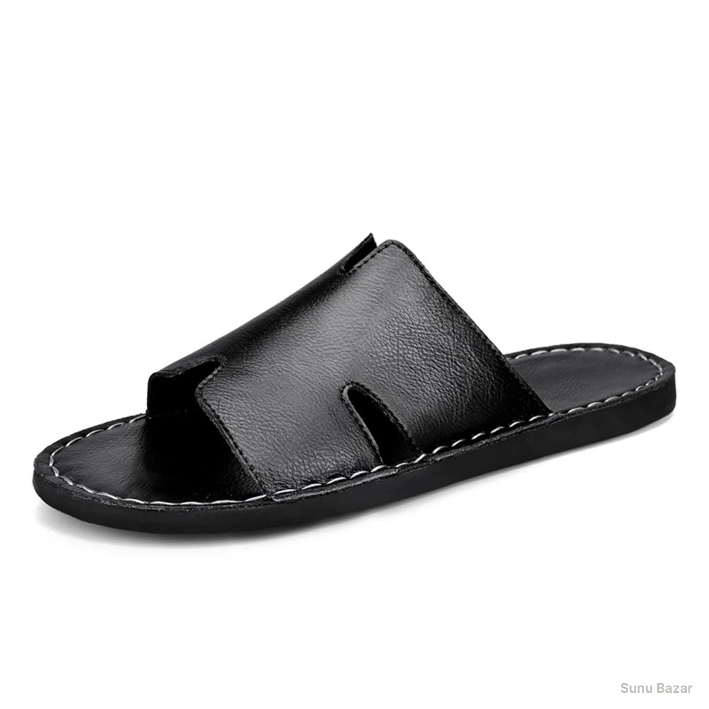 Sandales homme en cuir